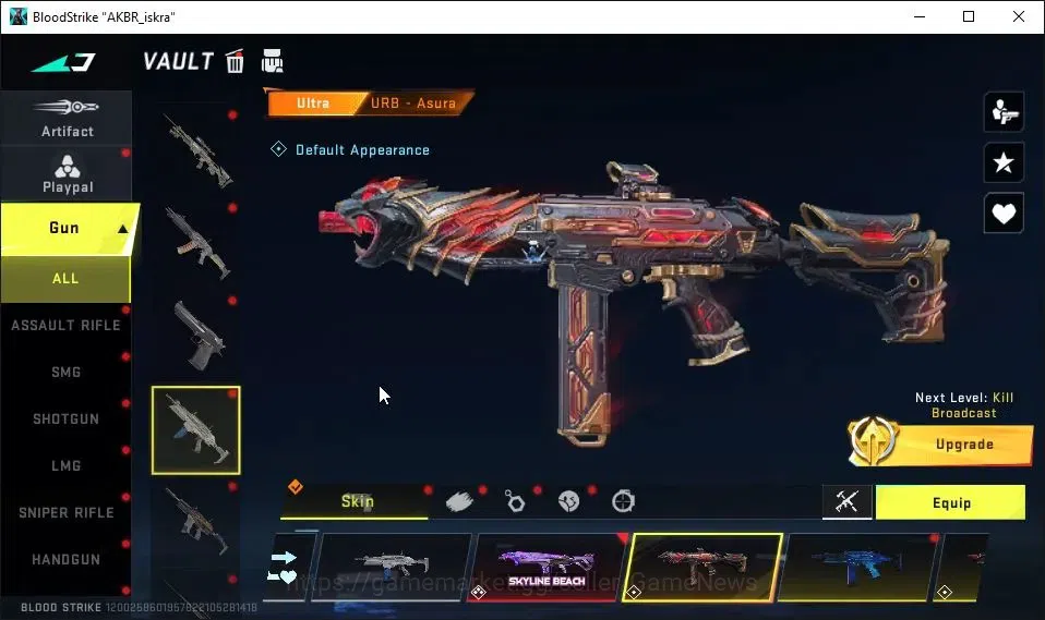 Blood Strike Accounts ASIA|2 ETERNAL[ZERO,Desert Eagle]|ULTRA Melee Dual image 19