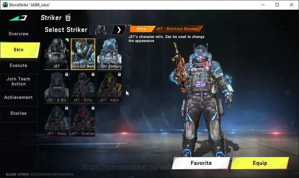 Blood Strike Accounts ASIA|2 ETERNAL[ZERO,Desert Eagle]|ULTRA Melee Dual image 7