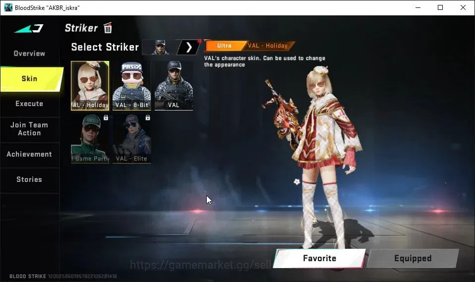 Blood Strike Accounts ASIA|2 ETERNAL[ZERO,Desert Eagle]|ULTRA Melee Dual image 9
