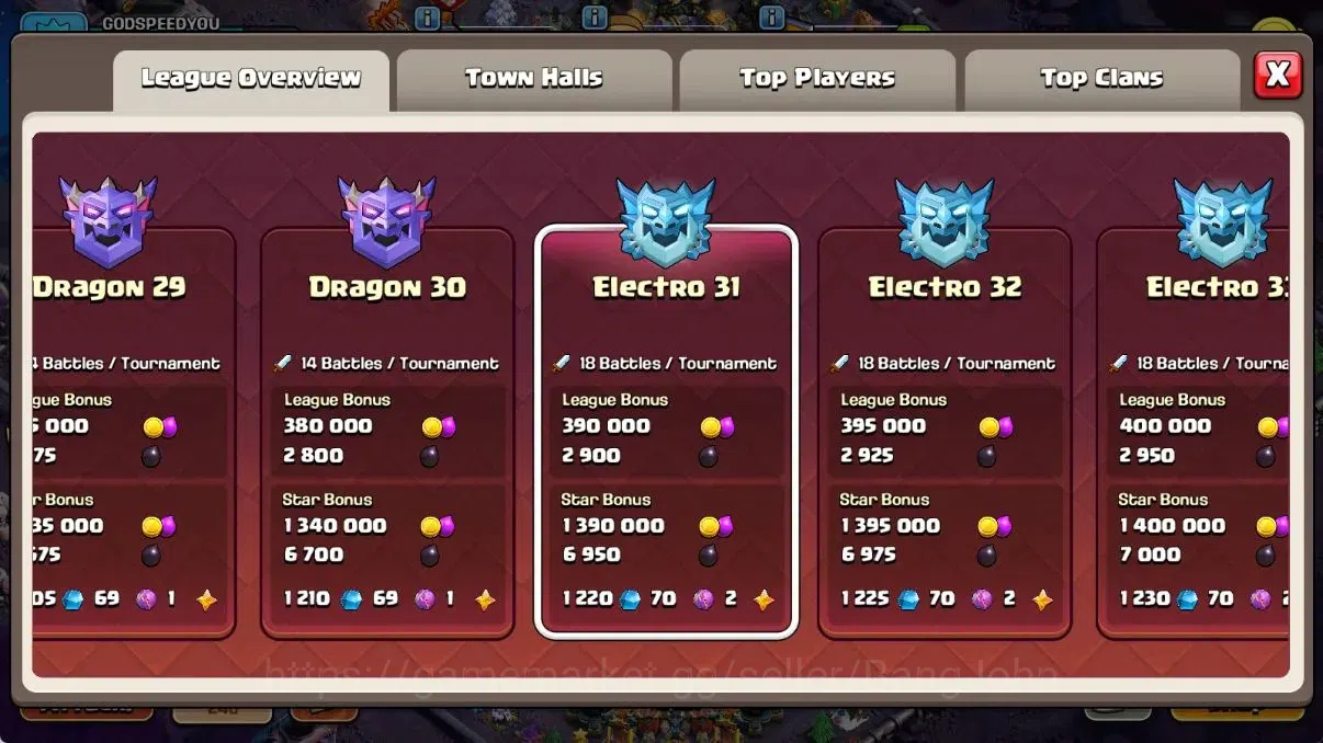 Clash of Clans Accounts Global | TH 17-BH 10|8 Skins|LVL 229|HH 11|BK 79,A image 5