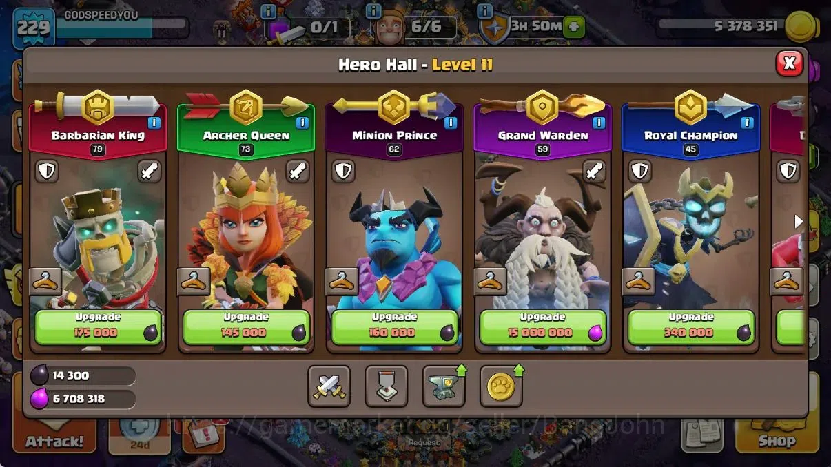 Clash of Clans Accounts Global | TH 17-BH 10|8 Skins|LVL 229|HH 11|BK 79,A image 6