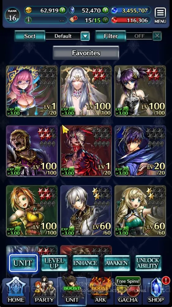 Last Cloudia Accounts Mid‑Game Global | Starter 52K Crystal + Goddess Lilaha + Other Units | Unclear Story Challenge | Code 2