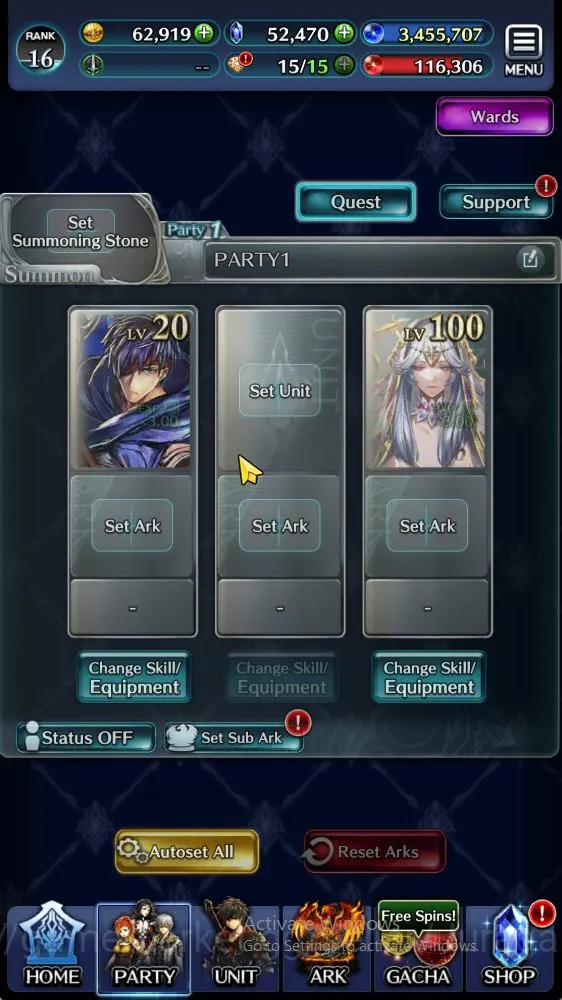Last Cloudia Accounts Mid‑Game Global | Starter 52K Crystal + Goddess Lilaha + Other Units | Unclear Story Challenge | Code 4