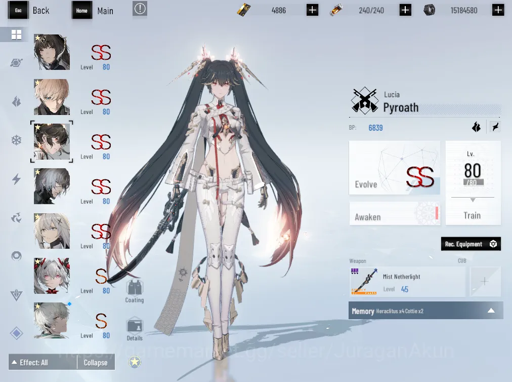 Punishing: Gray Raven Accounts Asia |1.9K BC + 1.4K GC + 1.3 BlueC| SS QuShukra+s image 1