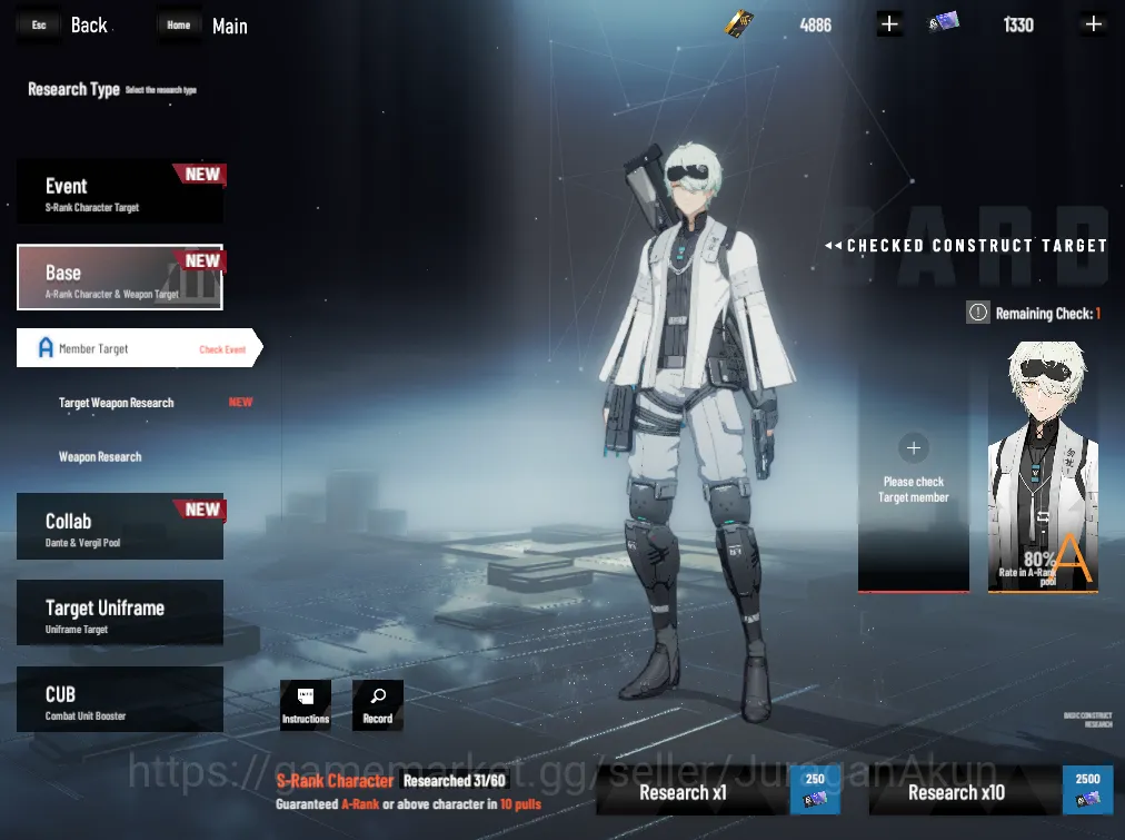 Punishing: Gray Raven Accounts Asia |1.9K BC + 1.4K GC + 1.3 BlueC| SS QuShukra+s image 4