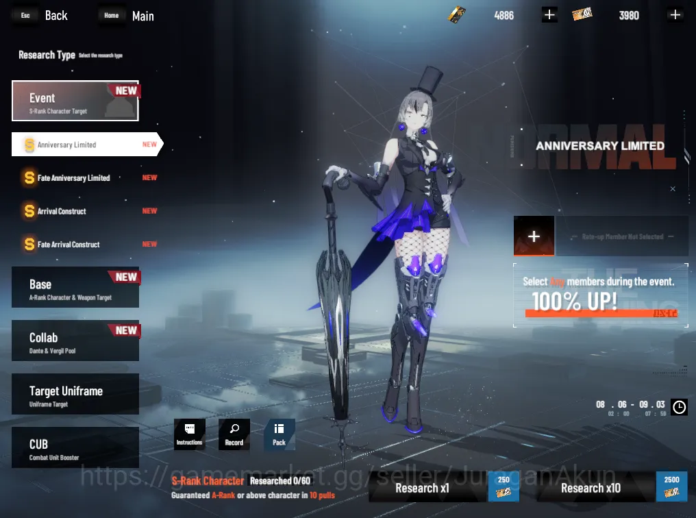 Punishing: Gray Raven Accounts Asia |1.9K BC + 1.4K GC + 1.3 BlueC| SS QuShukra+s image 5