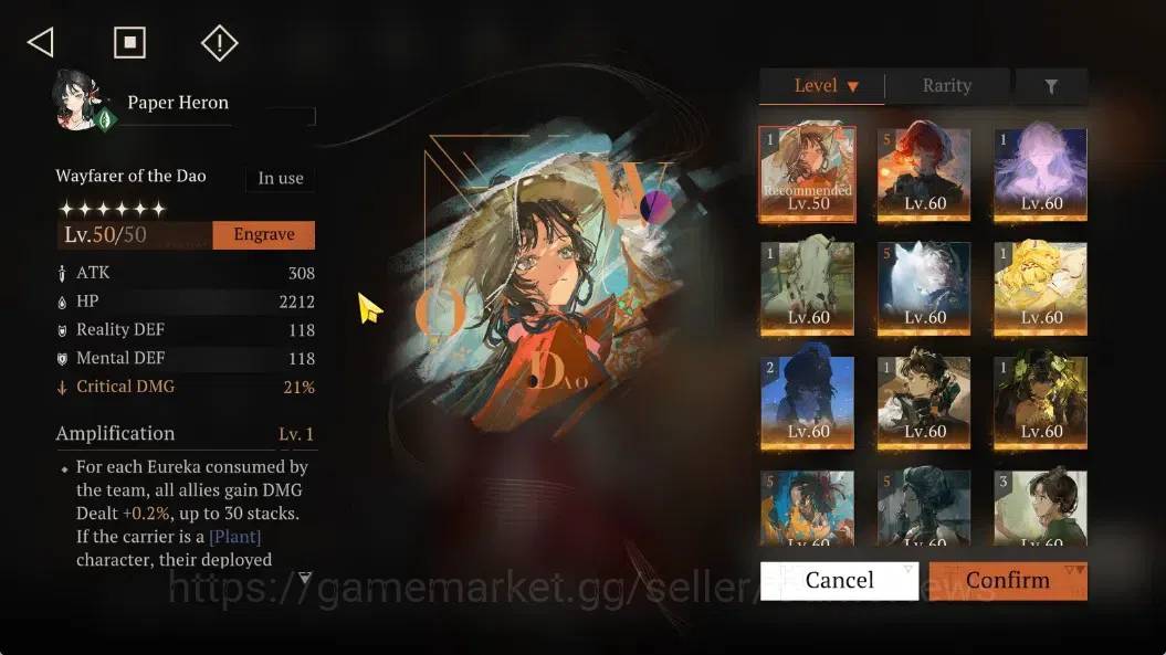 Reverse: 1999 Accounts GLOBAL|87 Unilog|Lv79|Lingering Glow+Psy|40(*6Crew image 13