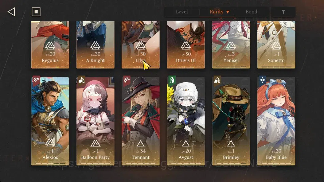 Reverse: 1999 Accounts GLOBAL|87 Unilog|Lv79|Lingering Glow+Psy|40(*6Crew image 6