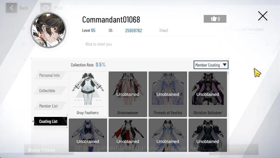 Punishing: Gray Raven Accounts ASIA | Starter | 7KBC + 6K YC + 5K BlueCard + [Lil image 3