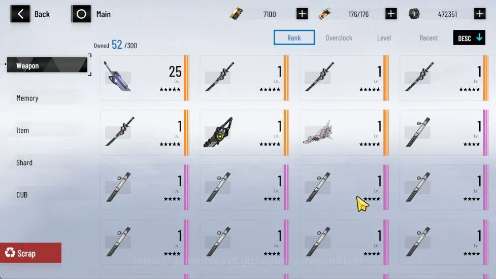 Punishing: Gray Raven Accounts ASIA | Starter | 7KBC + 6K YC + 5K BlueCard + [Lil image 6