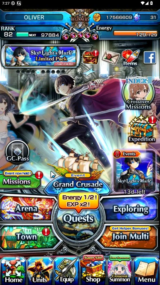 Grand Summoners Mid-Game Global|Rank 82|14 Ascend[ShunaTW,WH FenTW,Garb Roy image 1