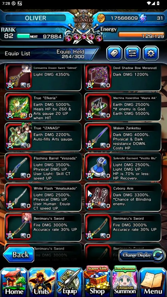 Grand Summoners Accounts Mid-Game Global|Rank 82|14 Ascend[ShunaTW,WH FenTW,Garb Roy,EShirou,Samurai 4