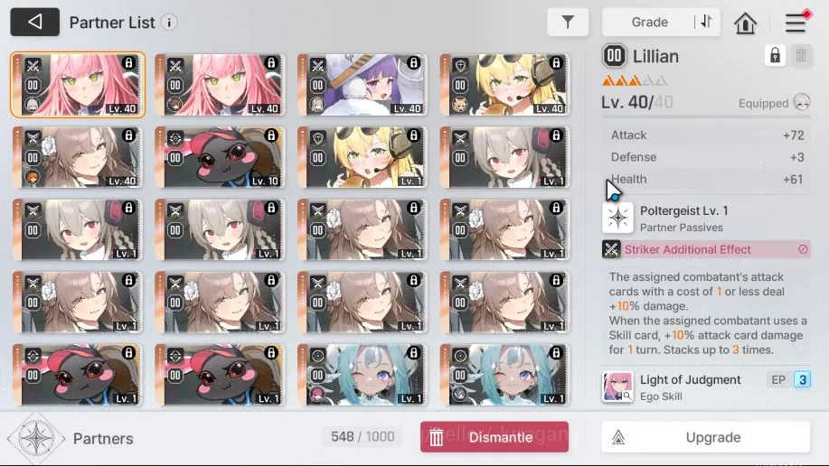 Chaos Zero Nightmare Accounts Global|LV 40|Crystal 1,1K|7 SSR [HaruM1,Yuki,Luke, image 4