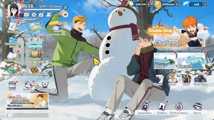HAIKYU!! FLY HIGH Accounts SEA Lvl 58|1 SP (Bokuto)+Memo|5 UR (Ushijima,Hoshi image 6