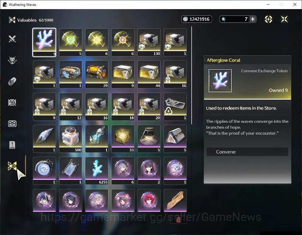 Wuthering Waves Accounts NA|UL 46| 1 Limited [Luuk Herssen RC 3]+Sign| DB L image 10