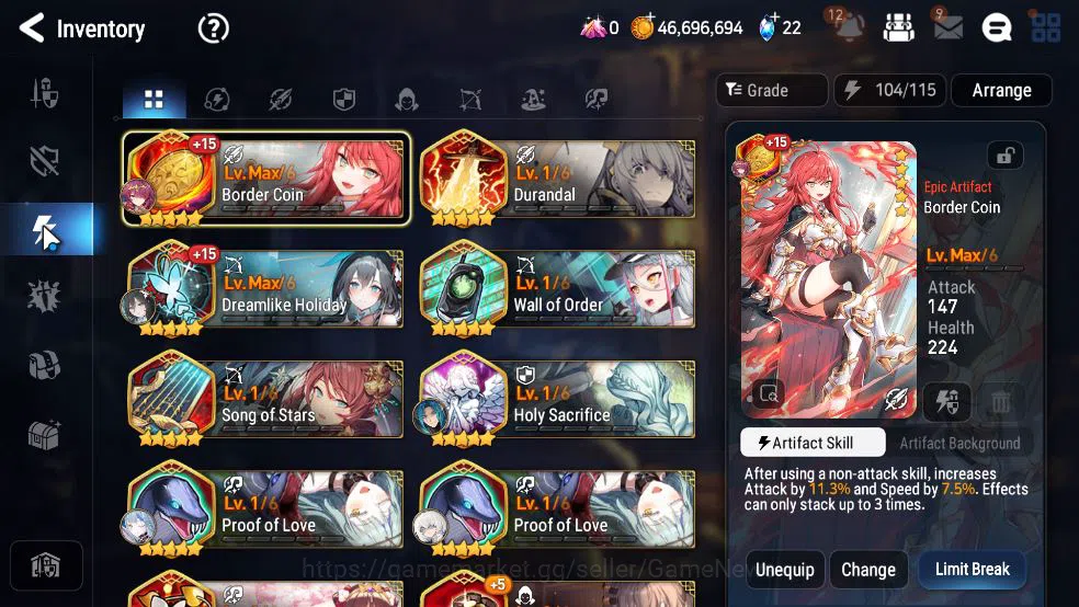 Epic Seven Accounts ASIA Unverif|New Era|7 ML(LOT Scales,DB Senya,DK S image 15