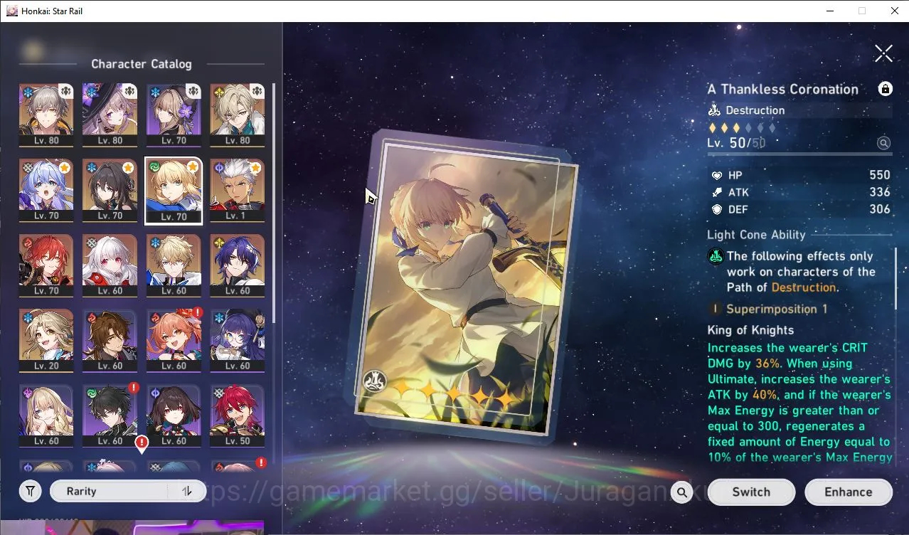 Honkai Star Rail Accounts ASIA|TL65|6 Limited [(The Herta,Aventurine,Saber,A image 3