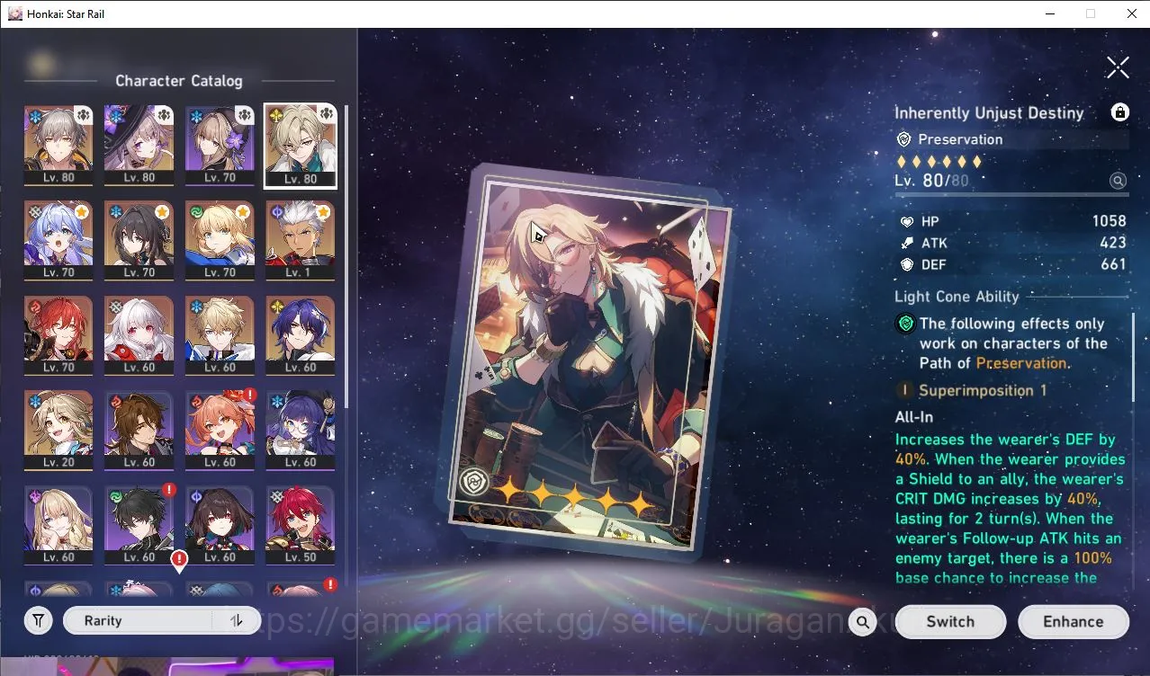 Honkai Star Rail Accounts ASIA|TL65|6 Limited [(The Herta,Aventurine,Saber,A image 4