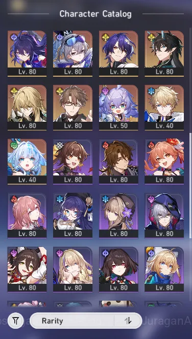 Honkai Star Rail Accounts End Game Asia|TL70|21 5