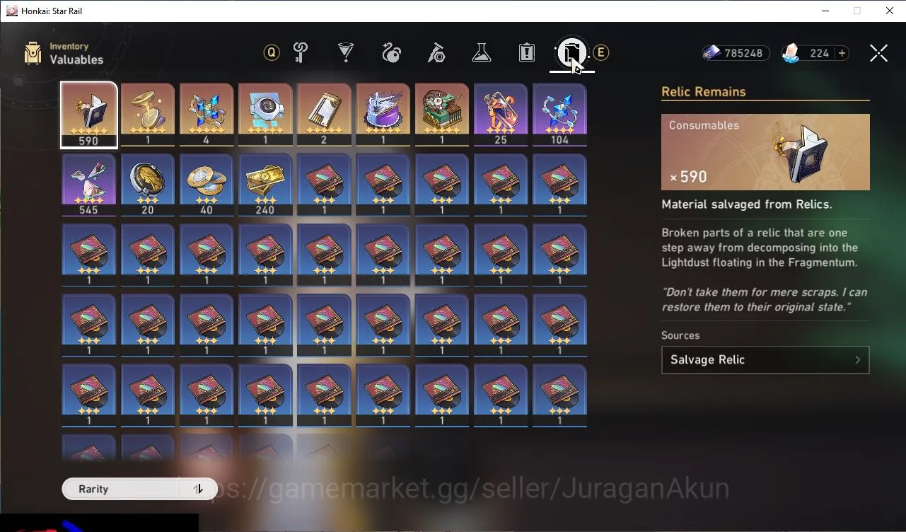 Honkai Star Rail Accounts Mid Game ASIA|TL70|10 Limited|[Acheron+Sign,Huohuo,Kafka,Ruan Mei,Jingliu,Firefly,Etc]|Penacony|MC 4