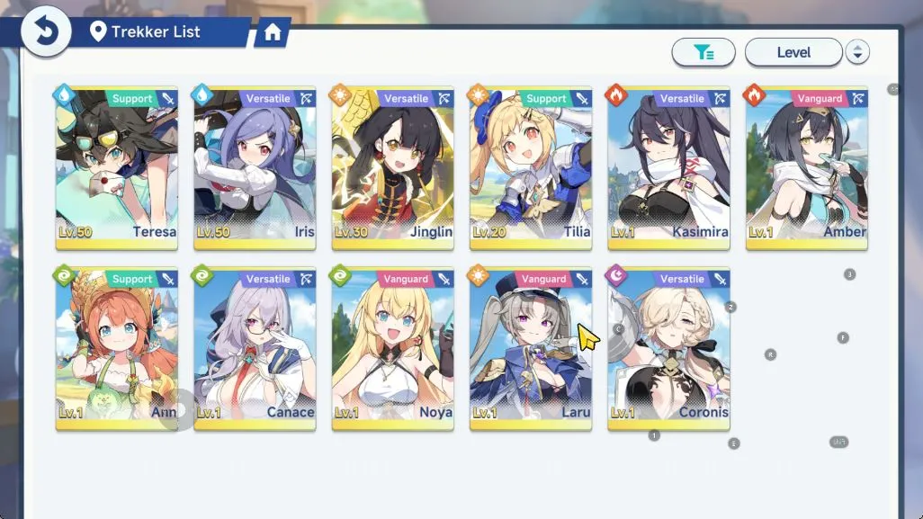 Stella Sora Accounts GLOBAL | Lv 18 | 3 SSR Chitose T2+Sign [Nazuna,Gerie] | 2 SSR Disc,15 SR Disc | Log Yostar | Check SS 4