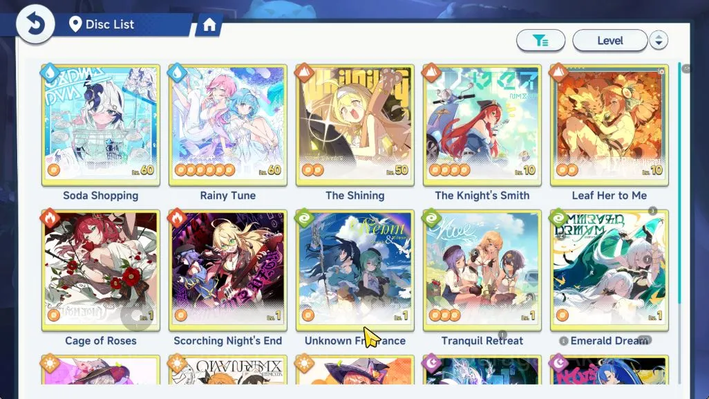 Stella Sora Accounts GLOBAL | Lv 18 | 3 SSR Chitose T2+Sign [Nazuna,Gerie] | 2 SSR Disc,15 SR Disc | Log Yostar | Check SS 6