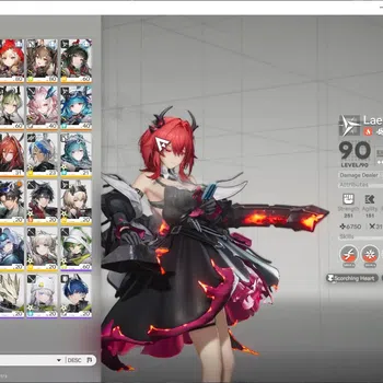 Arknights: Endfield Accounts Asia|Lvl 53|9 SSR 5 Limited+14(*6Weapon)|(Laveatain,Rossi)+Sign,Gilberta,Fangyi,Mi Fu|Female