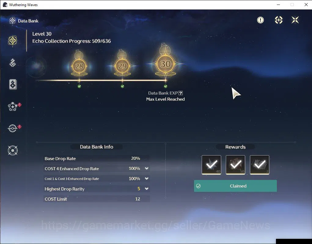 Wuthering Waves Accounts NA|UL 46|1 Limited| [Luuk Herssen RC 4]+Sign |DB L image 9