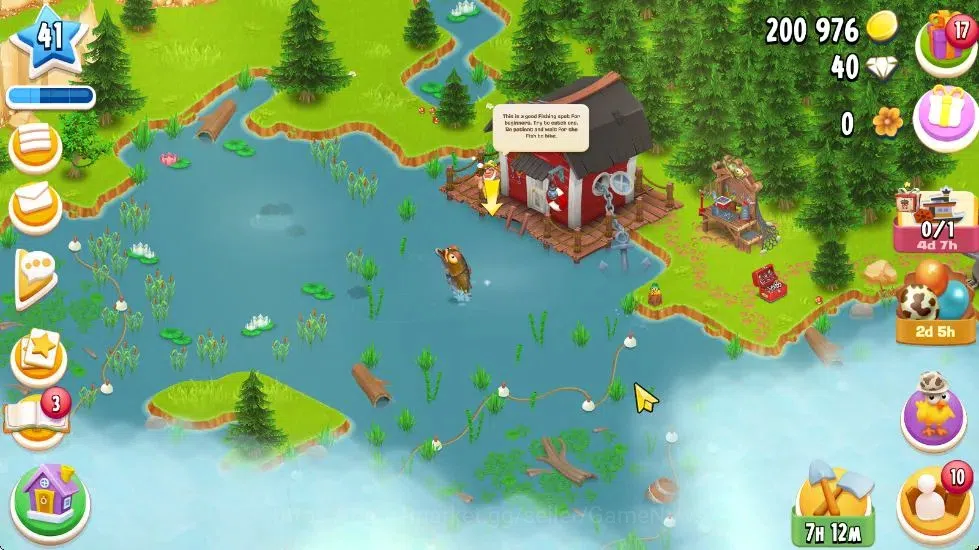 Hay Day Accounts Level 41 | Barn Storage 1050 + Silo Storage 625 |  image 10