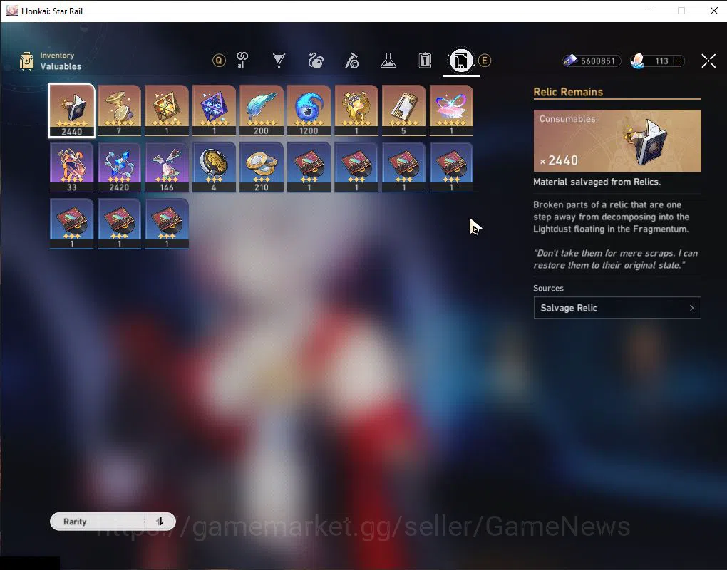 Honkai Star Rail Accounts Asia|TL 35|5 Limited|Ashveil,Sparkle,Dante,Topaz,A image 9