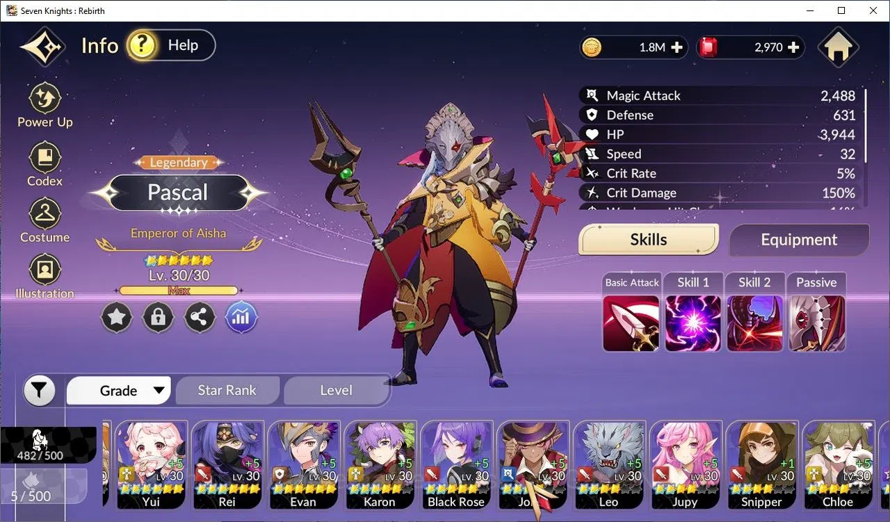 Seven Knights Re:Birth Accounts [Re:BIRTH] Global3000xxx|8 Legendary|(TeoTc2,Pasca image 14