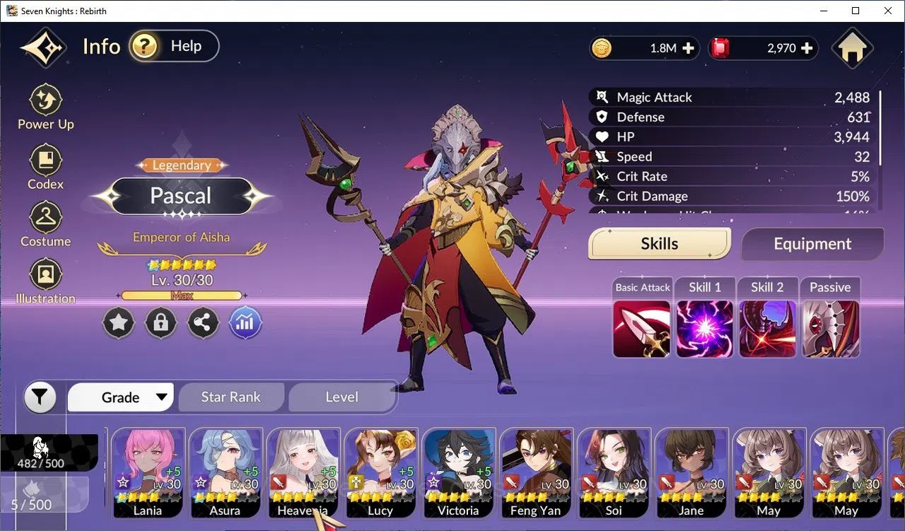 Seven Knights Re:Birth Accounts [Re:BIRTH] Global3000xxx|8 Legendary|(TeoTc2,Pasca image 15