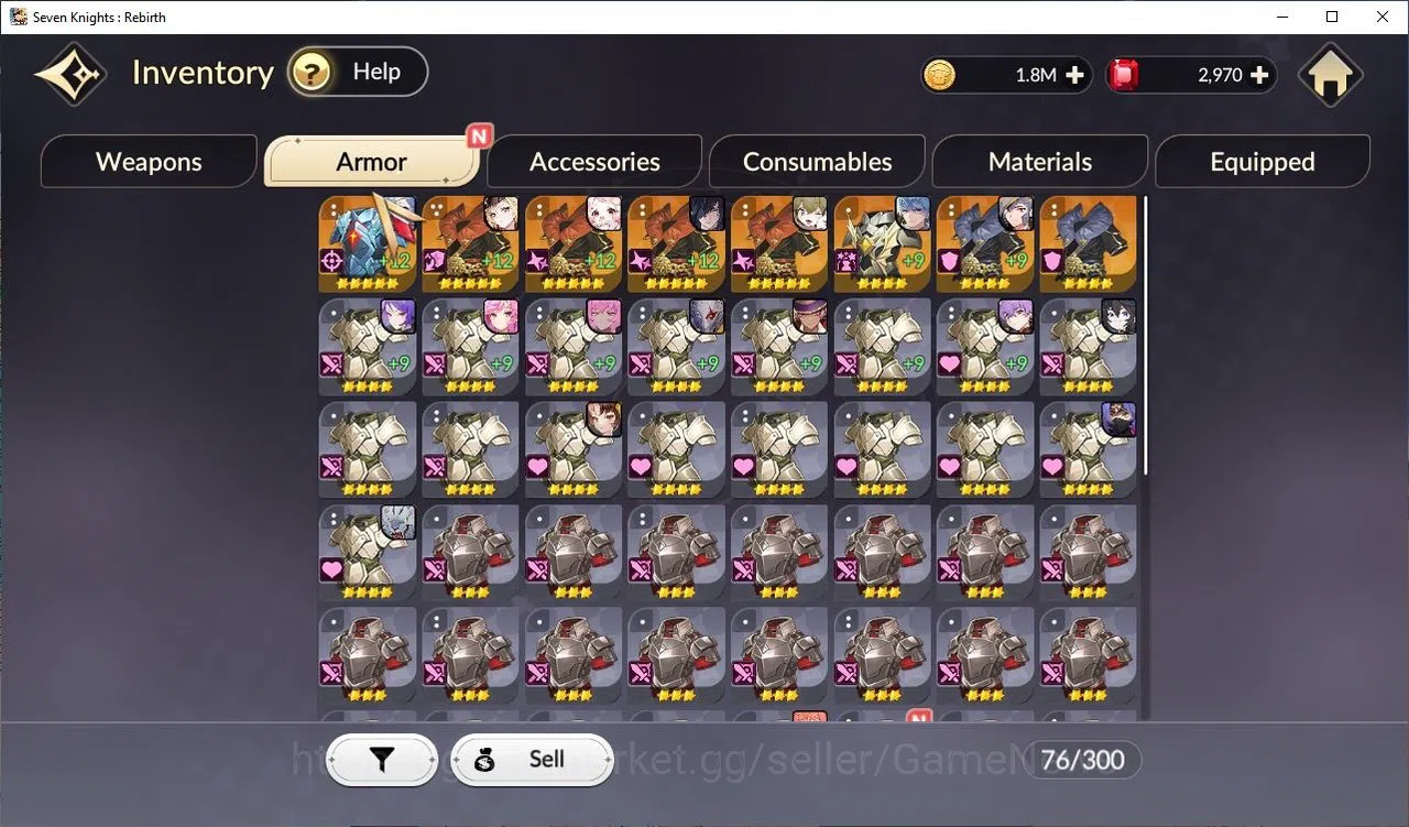 Seven Knights Re:Birth Accounts [Re:BIRTH] Global3000xxx|8 Legendary|(TeoTc2,Pasca image 6