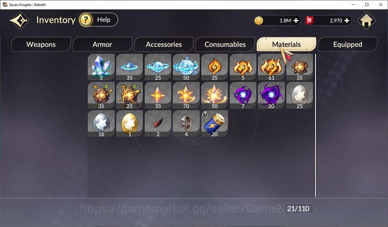 Seven Knights Re:Birth Accounts [Re:BIRTH] Global3000xxx|8 Legendary|(TeoTc2,Pasca image 8