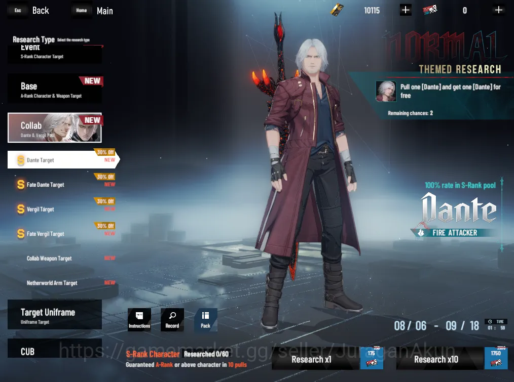 Punishing: Gray Raven Accounts Starter NA | Starter 10.1K BC + 5.1K GC + 9.6K BlueC | 2 Ticket S Selector + 1 Ticket Weapon 3
