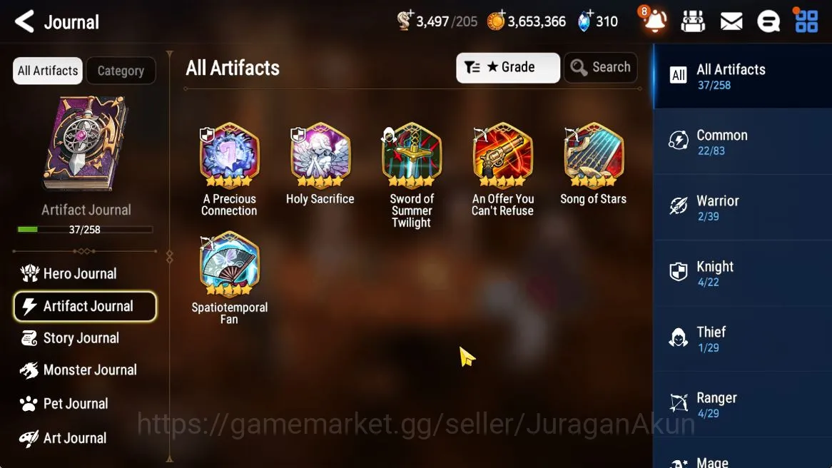 Epic Seven Accounts Starter Global Unverif|Fresh Starter|2 ML(Har setti, Astromancer Elena) Nahkwol, Krau, Violet, etc|POH 4