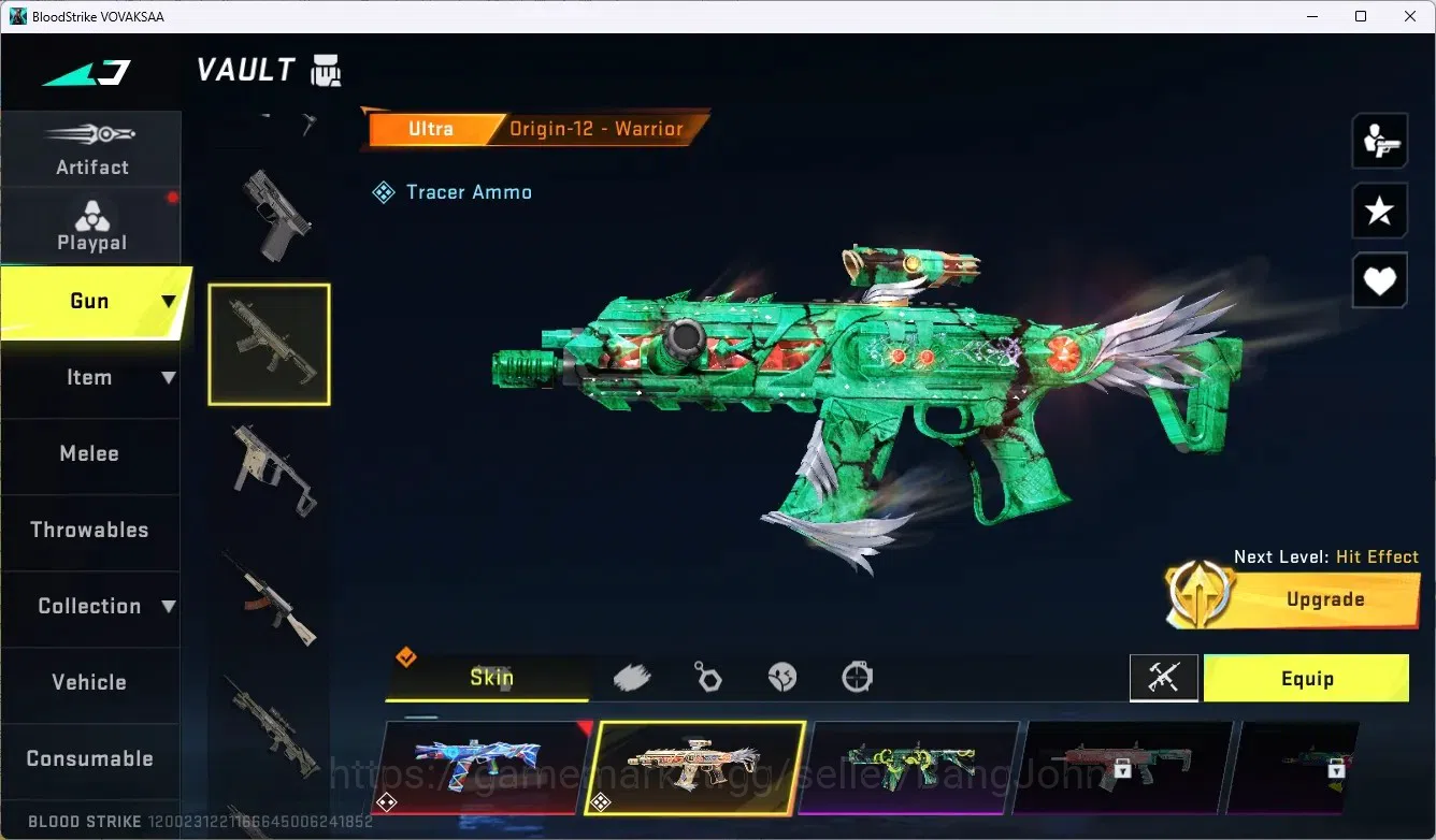 Blood Strike Accounts ASIA | Limited: Origin-12 Playmaker|2 TR Collab Gu image 4