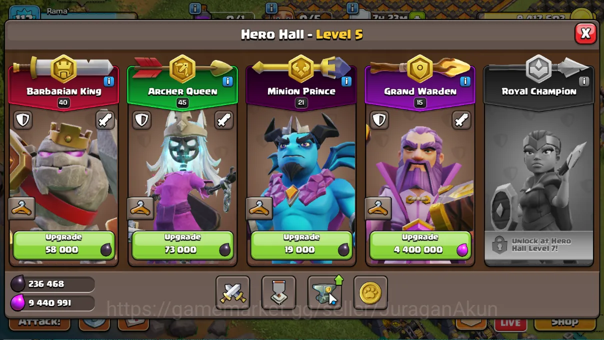 Clash of Clans Accounts TH 12 lvl 113|Thropy 2278BK40-AQ45-GW15-MP21|Super image 6