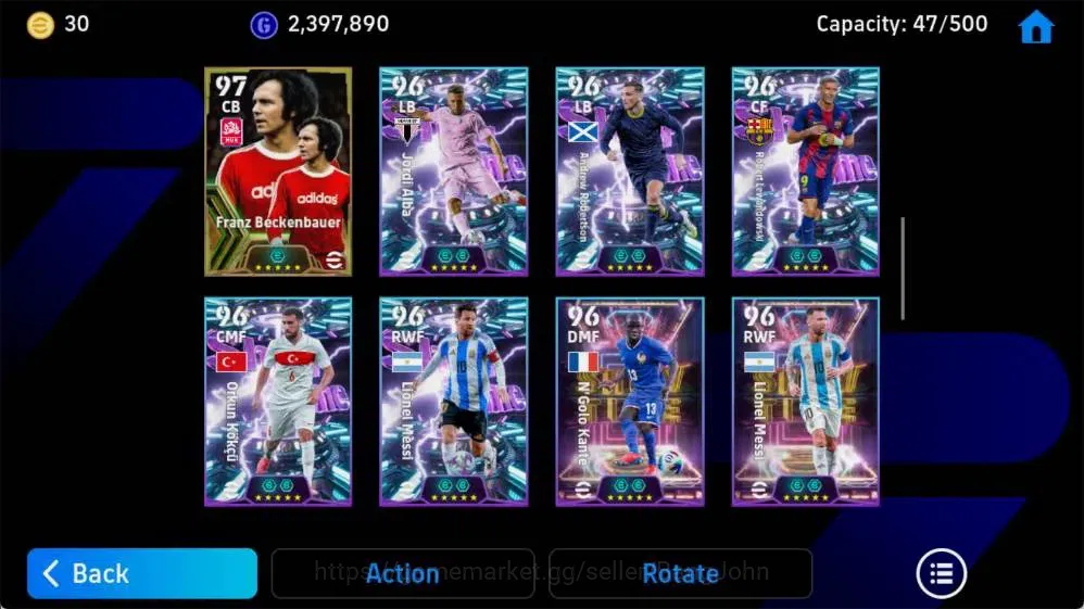 eFootball Accounts Mobile|PW 3189|Xabi Alonso Epic,Francesco Totti Ep image 6