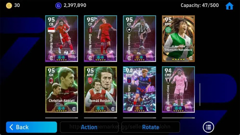 eFootball Accounts Mobile|PW 3189|Xabi Alonso Epic,Francesco Totti Ep image 8