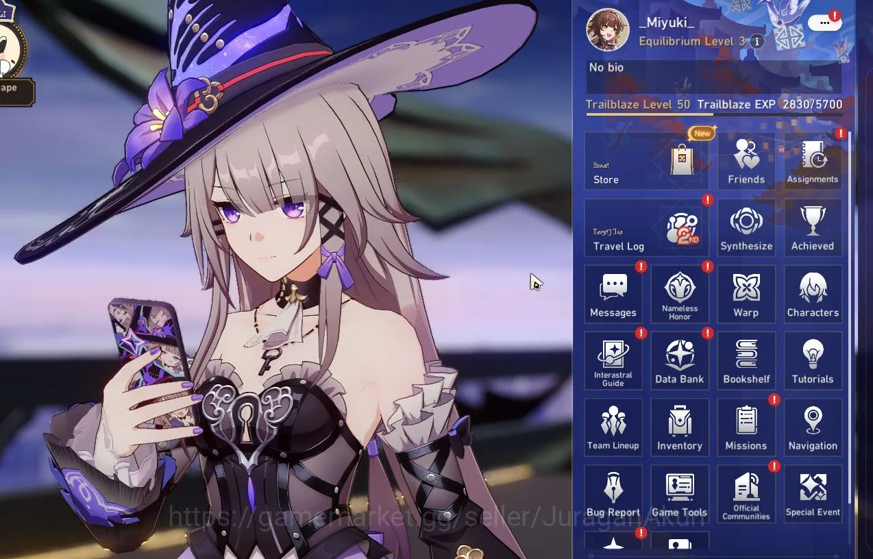 Honkai Star Rail Accounts ASIA [TL50] 3 limited (Anaxa+Sign, Ruan Mei, The H image 2