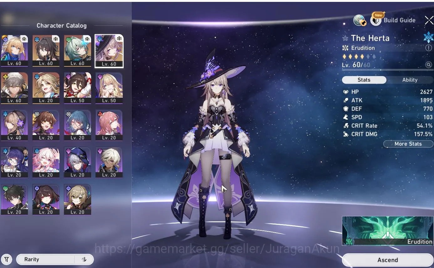 Honkai Star Rail Accounts ASIA [TL50] 3 limited (Anaxa+Sign, Ruan Mei, The H image 3