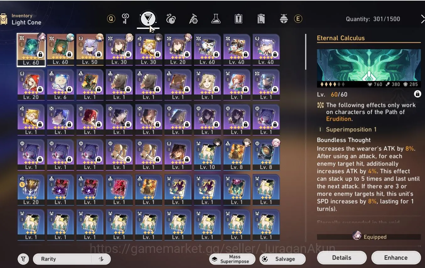 Honkai Star Rail Accounts ASIA [TL50] 3 limited (Anaxa+Sign, Ruan Mei, The H image 5