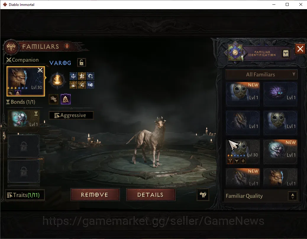 Diablo Immortal Accounts SA-Malah|CS ON|Lv60(678)|Necromancer|CR 38k|Reso 4 image 13