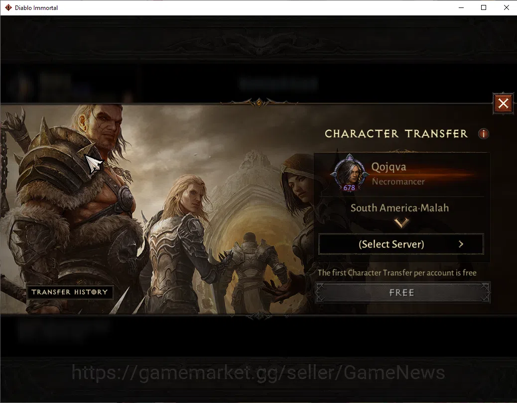 Diablo Immortal Accounts SA-Malah|CS ON|Lv60(678)|Necromancer|CR 38k|Reso 4 image 2