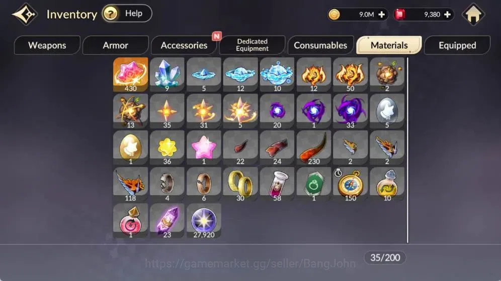 Seven Knights Re:Birth Accounts Global|4 EX7(Gelidus TC1,Fai,Melia,Roise)|18 TC6 ( image 10