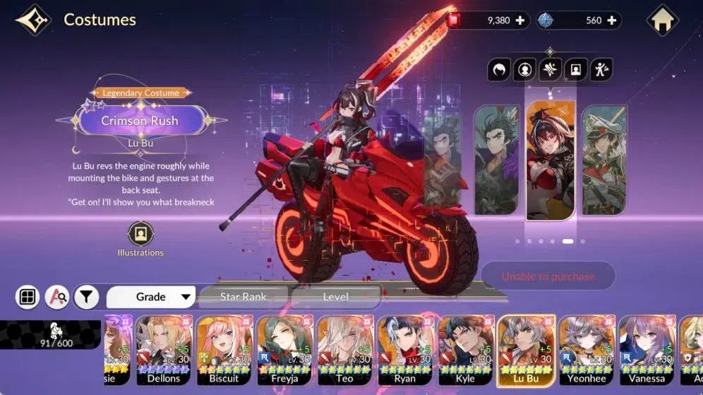 Seven Knights Re:Birth Accounts Global|4 EX7(Gelidus TC1,Fai,Melia,Roise)|18 TC6 ( image 17