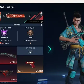 Blood Strike Accounts High-End ASIA|2 Eternal Gun:M1887-Netherflame&MP5-Bloodrift|1 Collab Gun [AOT]|2 Ultra Gun|6 Legendary