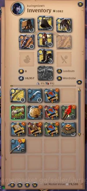Albion Online Mid-Tier Asia|Starter Fishing T7 & Bow Build T6|Skinning Kn image 1