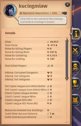 Albion Online Accounts Mid-Tier Asia|Starter Fishing T7 & Bow Build T6|Skinning Knife T4|Ready Farm & Dungeon Pve|Check 2